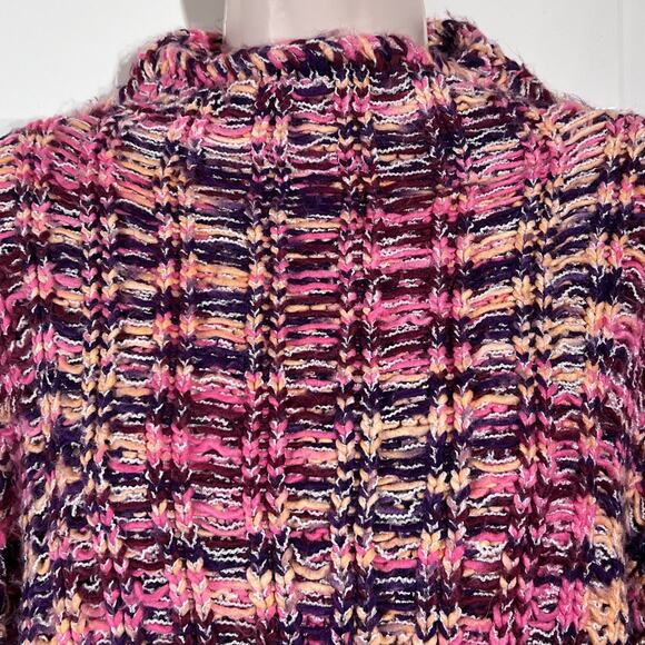 Sadie & Sage Tutti Frutti Cropped Knit Sweater, Women's Size XS - Picture 3 of 8